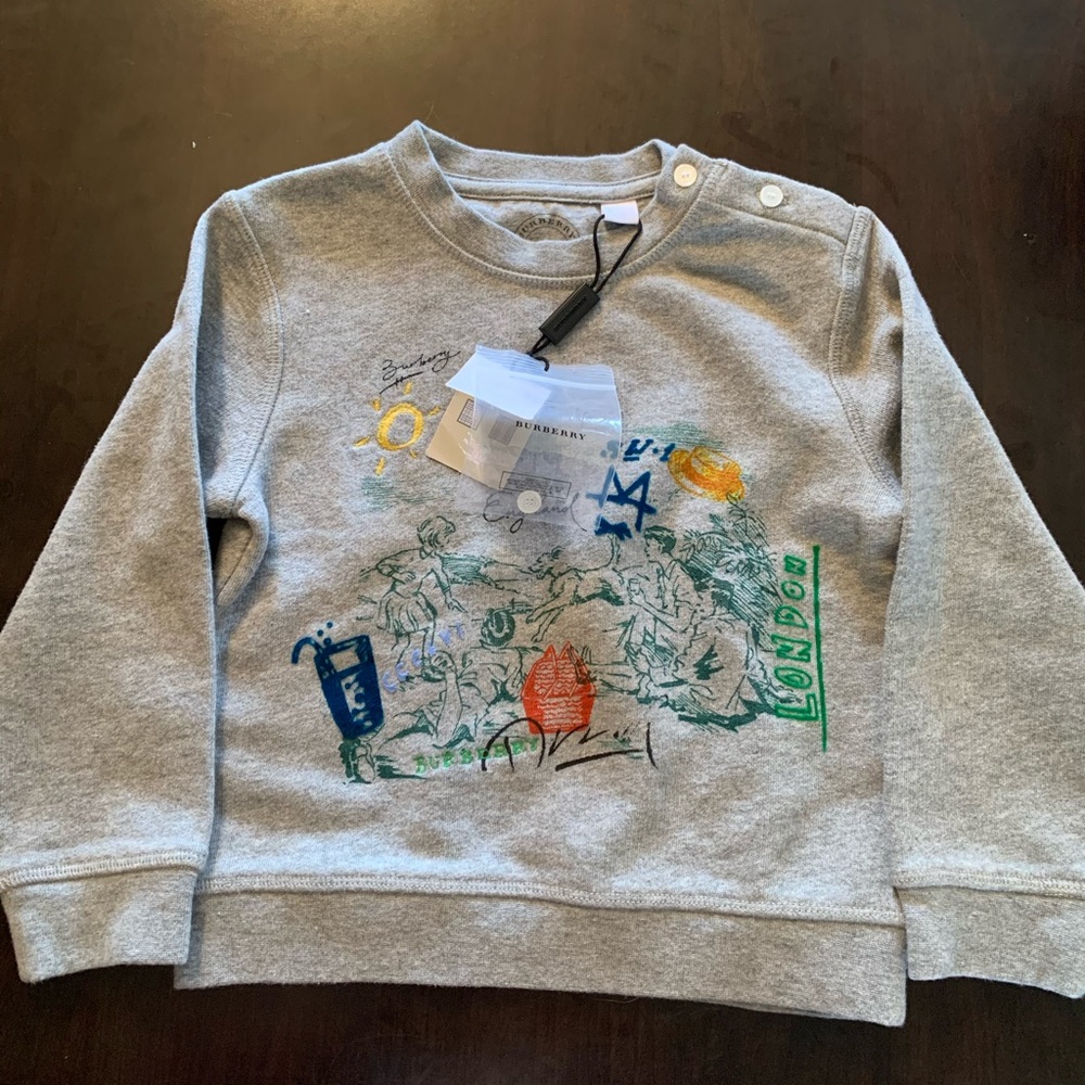 Burberry Children sweatshirt size 3Y